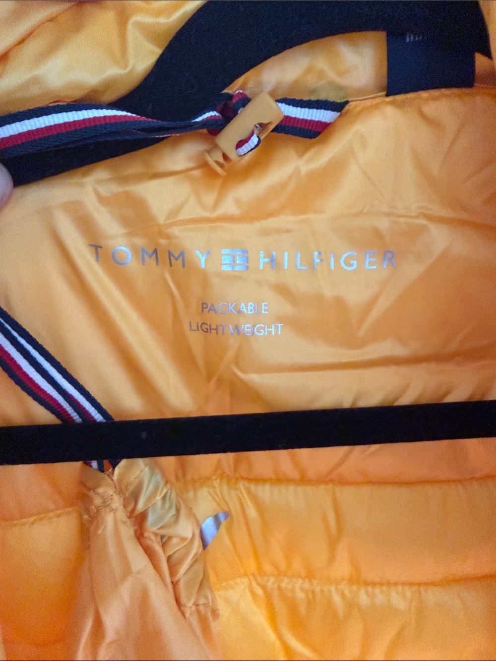 Tommy Hilfiger Yellow Quilted Puffer Vest - Picture 3 of 4